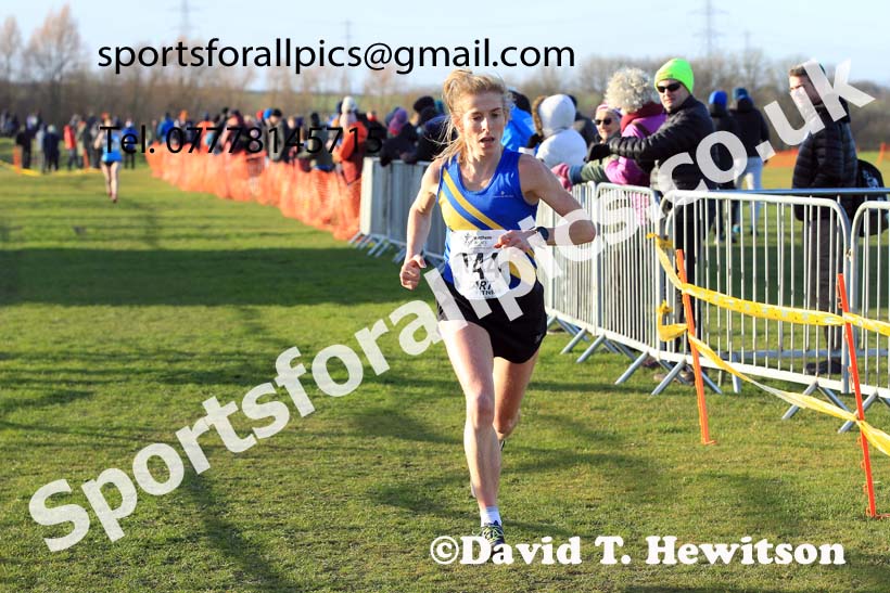 Senior womens 2022 Northern Cross Country Champs., Pontefract. Photo: David T. Hewitson/Sports for All Pics